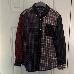 Polo by Ralph Lauren Boy’s Patchwork Plaid Shirt